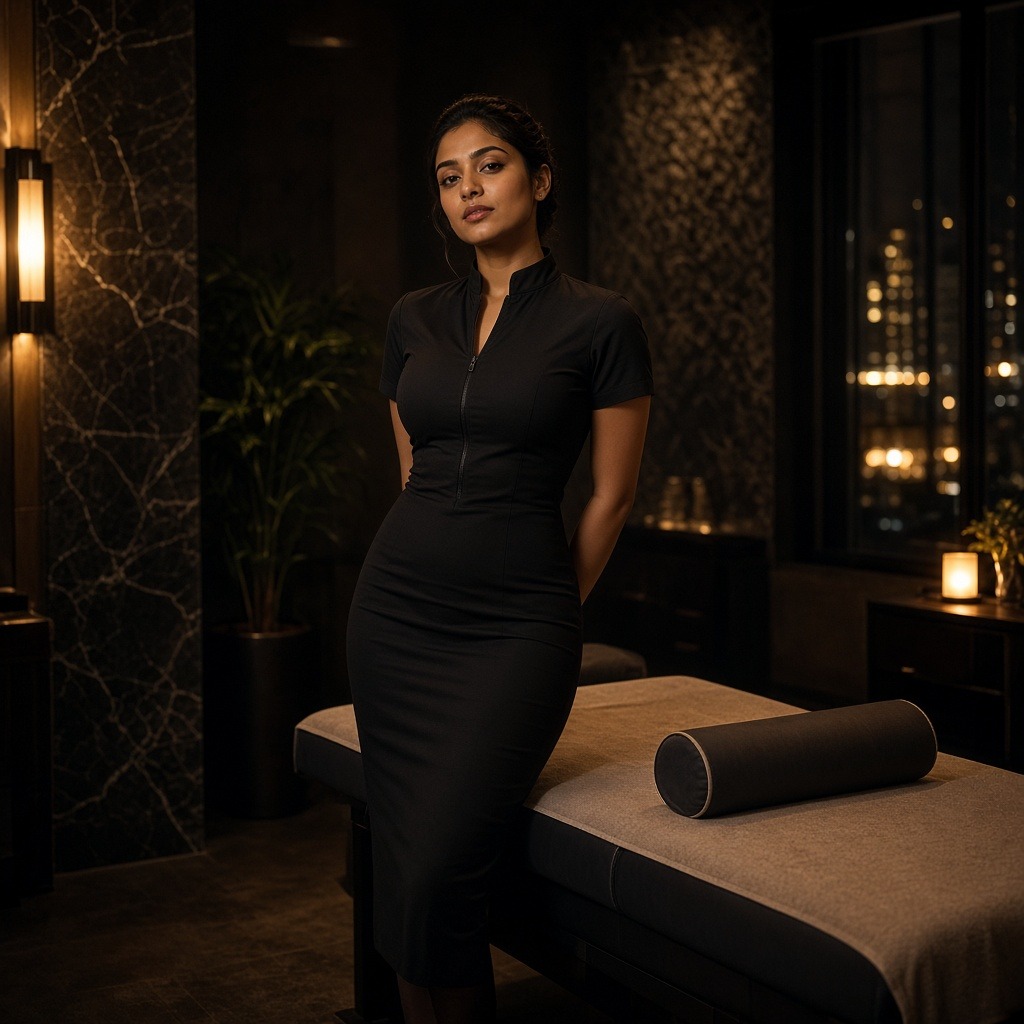 Olivya Spa massage therapist 3 at the spa in Business Bay, Metropolis Tower